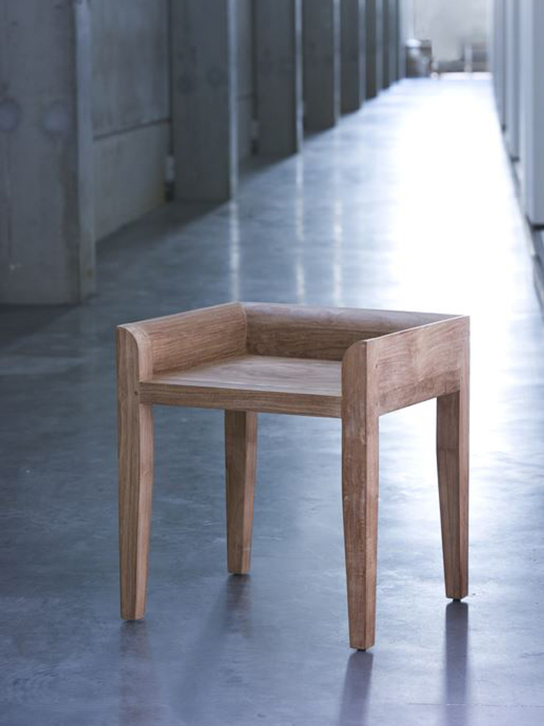 Teak Cuba Stool