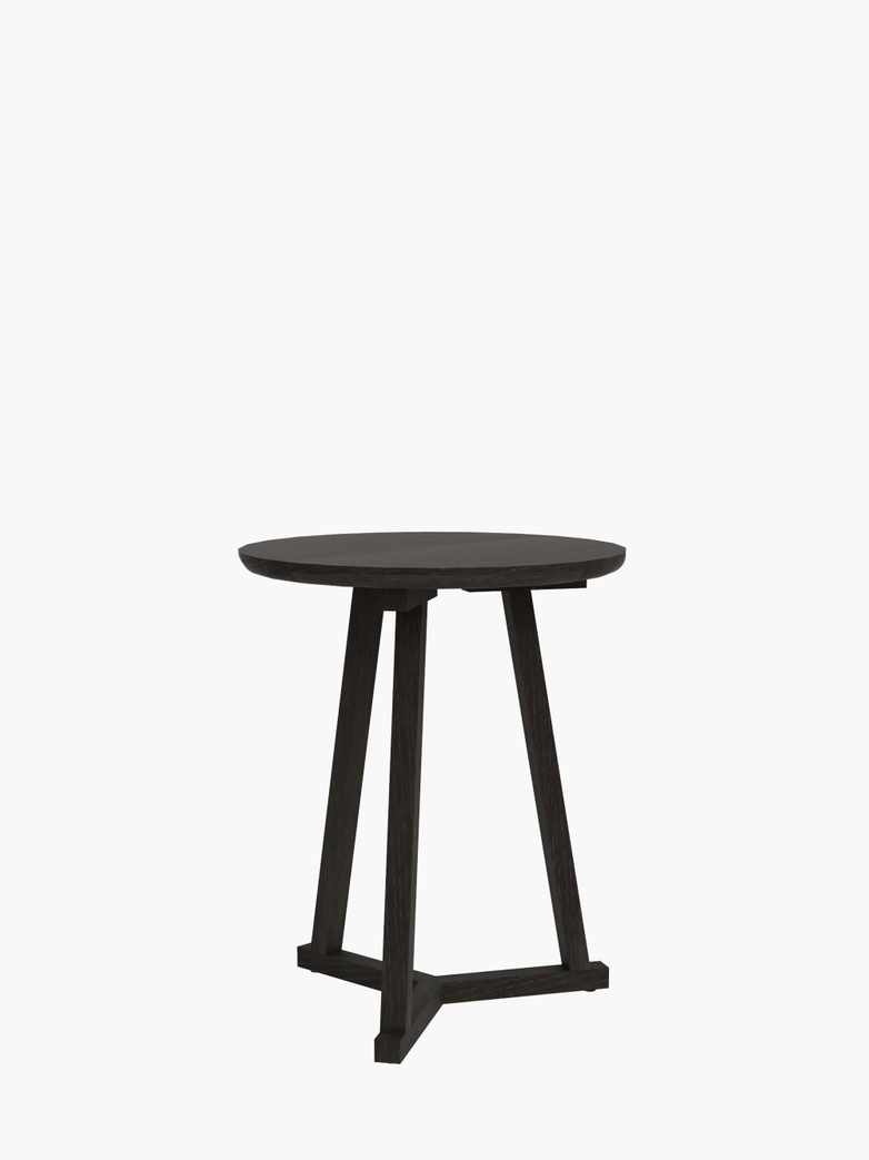 Tripod Side Table – Black – Ø46