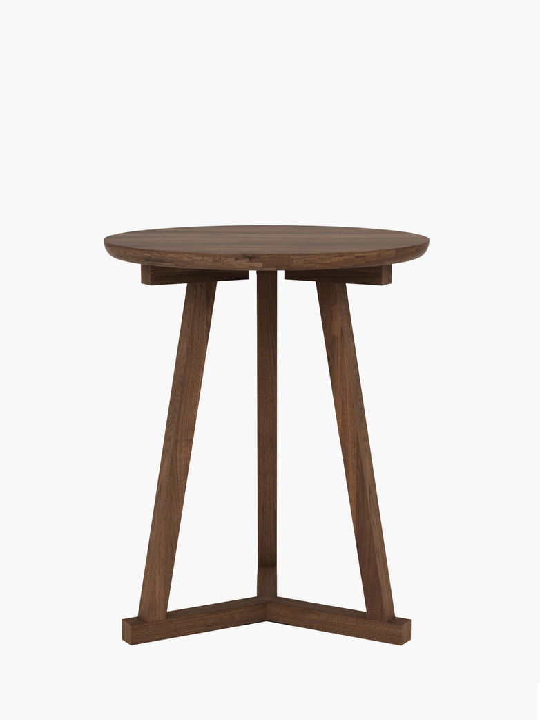 Tripod Side Table – Walnut – Ø46
