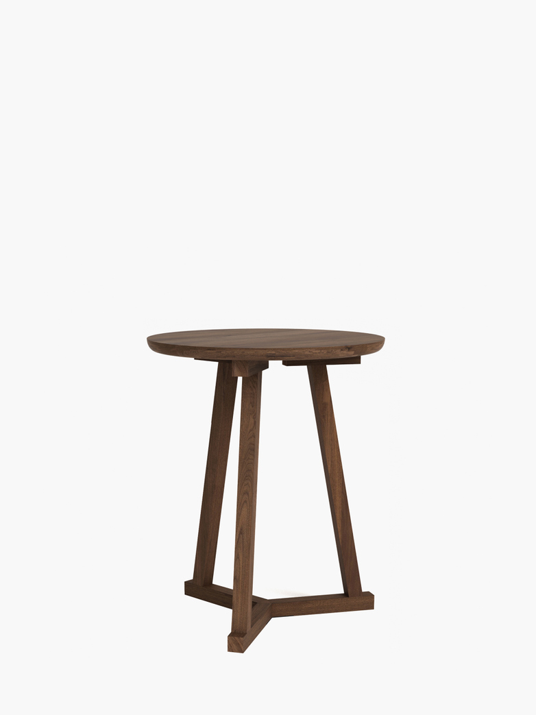 Tripod Side Table – Walnut – Ø46