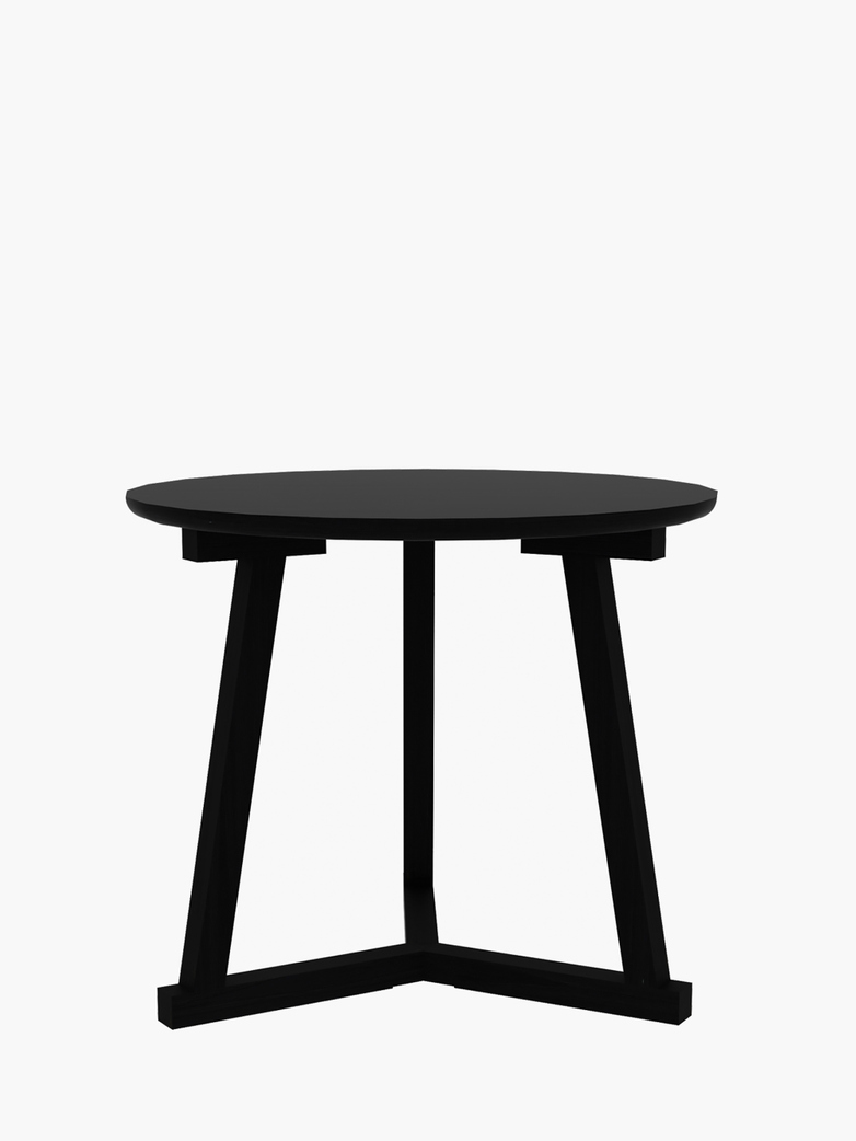 Tripod Side Table – Black – Ø70