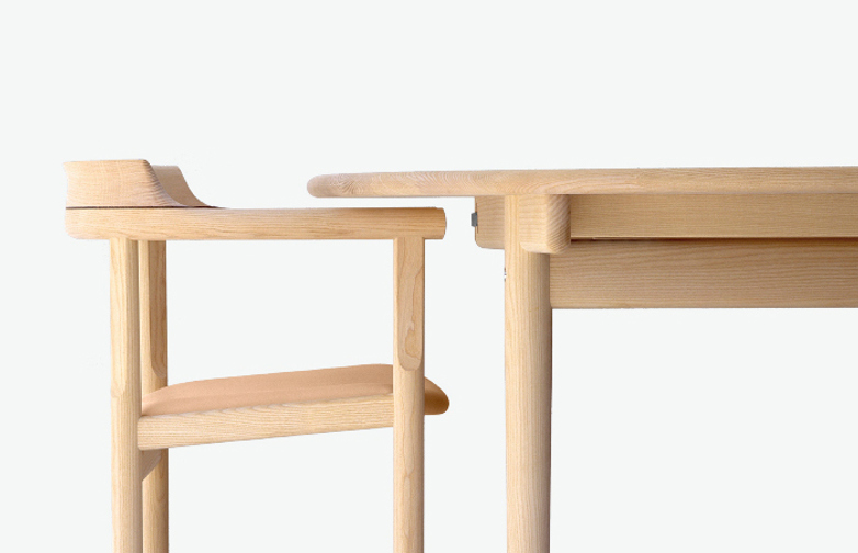 PP70 Table – Soaptreated Ash – Ø126
