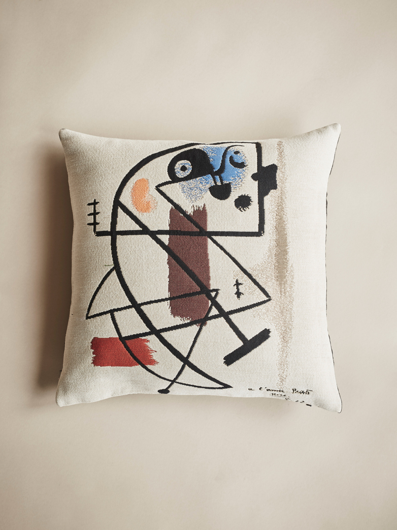 Miro Cushion – Peinture – 45 x 45