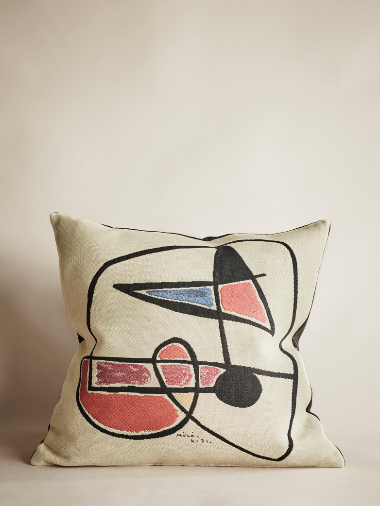 Miro Cushion – Tête D'Homme III – 45 x 45