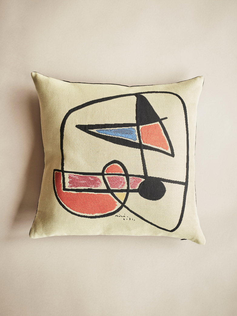 Miro Cushion – Tête D'Homme III – 45 x 45