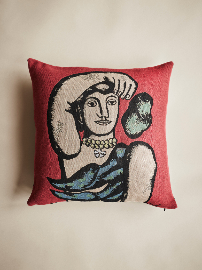 Léger Cushion – Lithographie Mourlot – 45 x 45