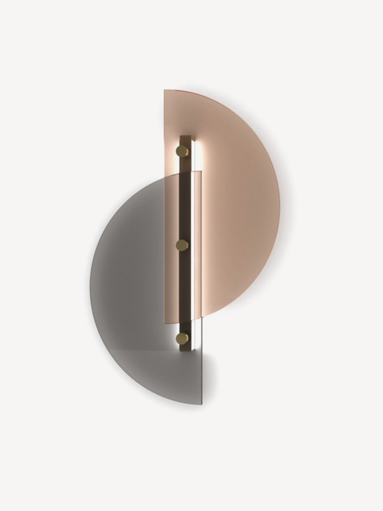 Papillon Wall Lamp – Pink/Grey