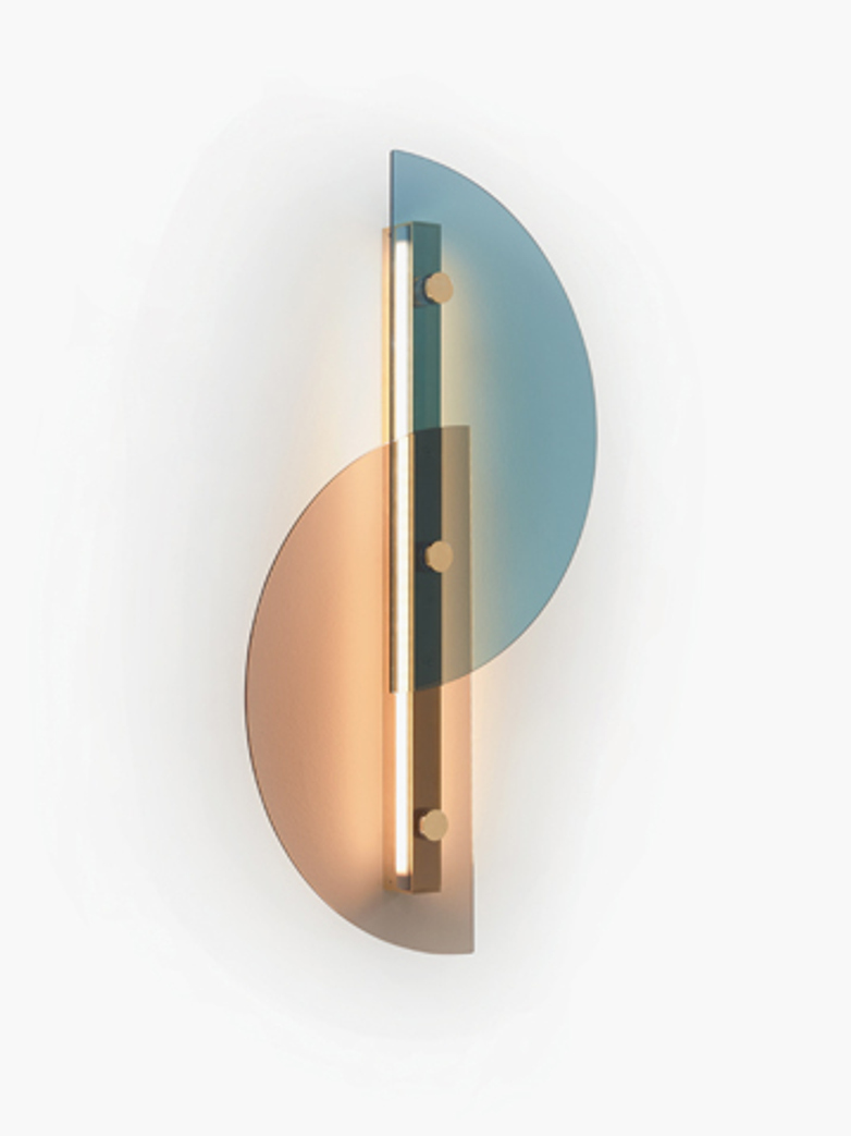 Papillon Wall Lamp – Blue/Bronze