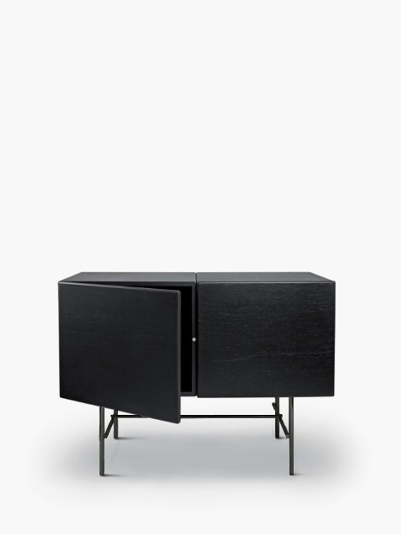 Rubycon Cabinet – 2 Cubes – Wengé