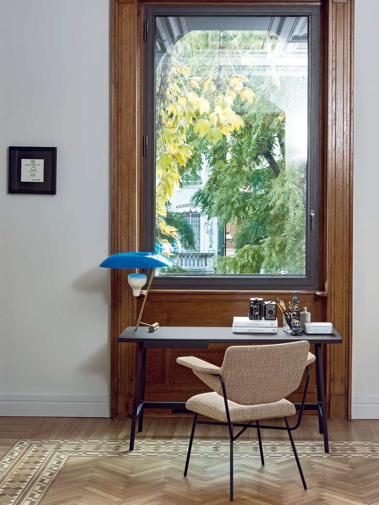 Ponti Writing Desk – Wengé