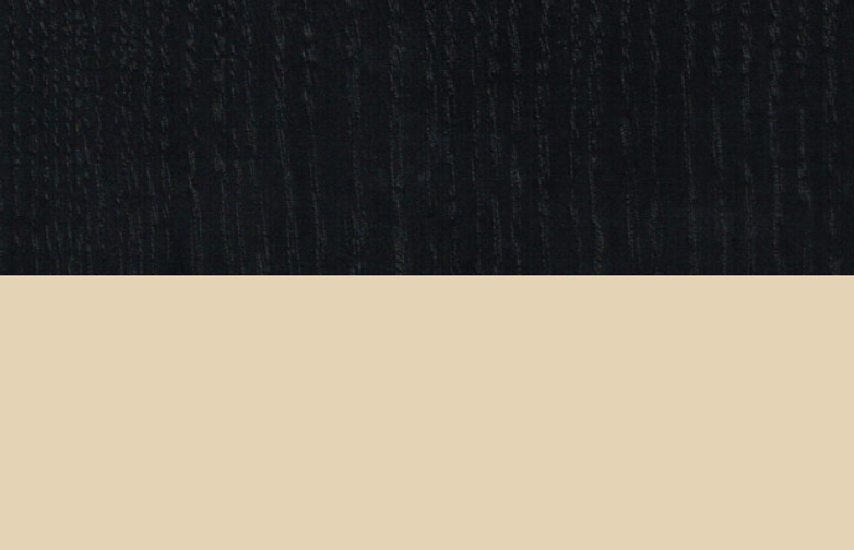 Ferric Table – Black Stained Oak / Ivory – 210 x 100