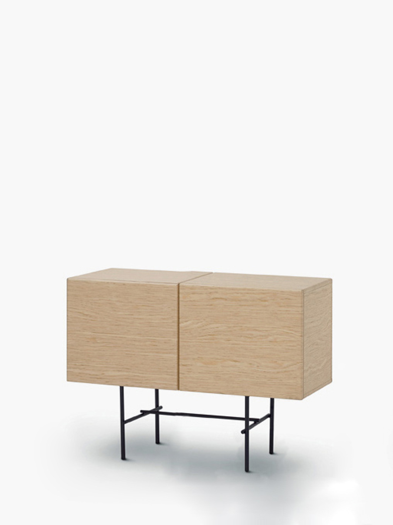 Rubycon Cabinet – 2 Cubes – Natural