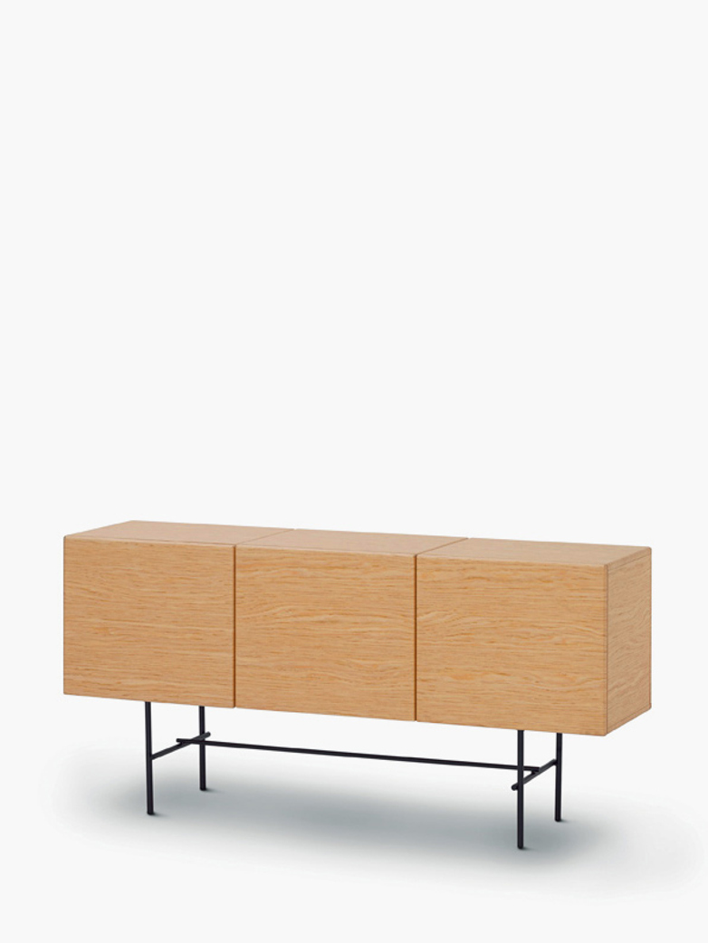 Rubycon Cabinet – 3 Cubes – Oak