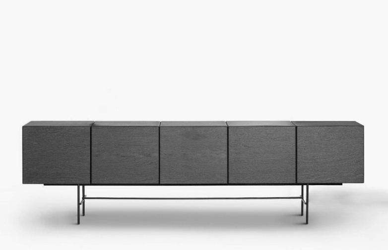 Rubycon Cabinet – 5 Cubes – Natural
