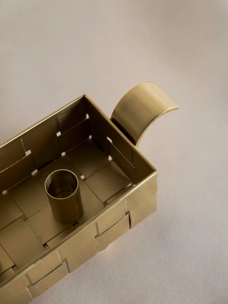 Näver Advent Candle Holder