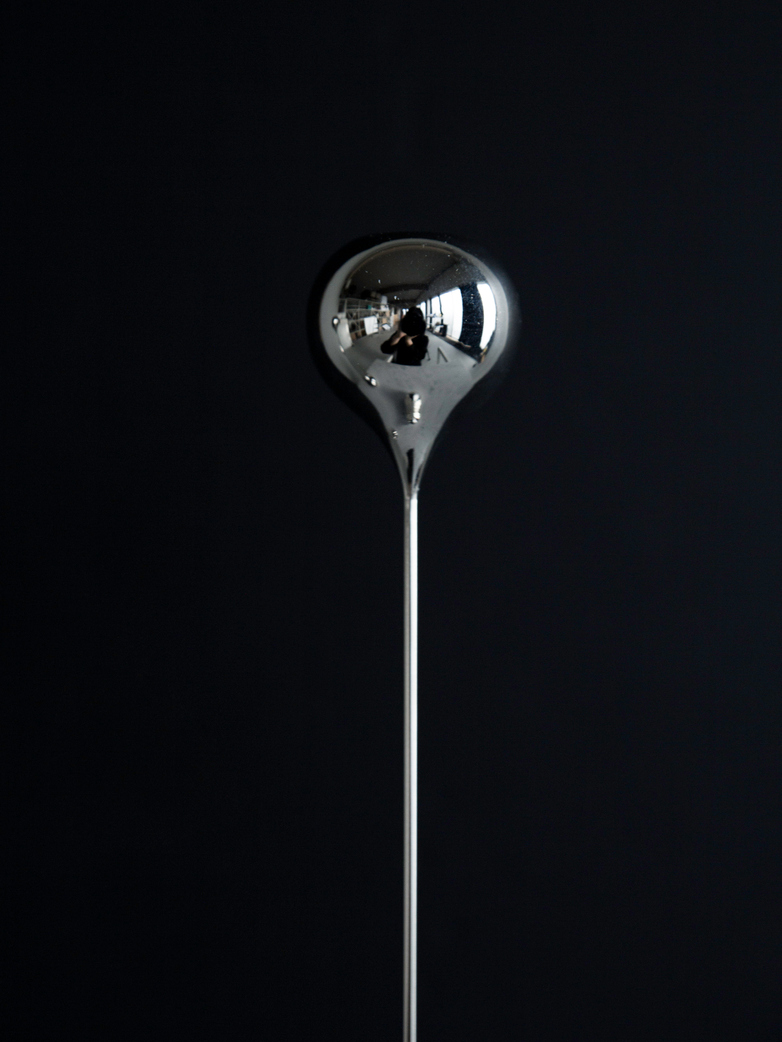 Tender Candle Holder Nickel – Low