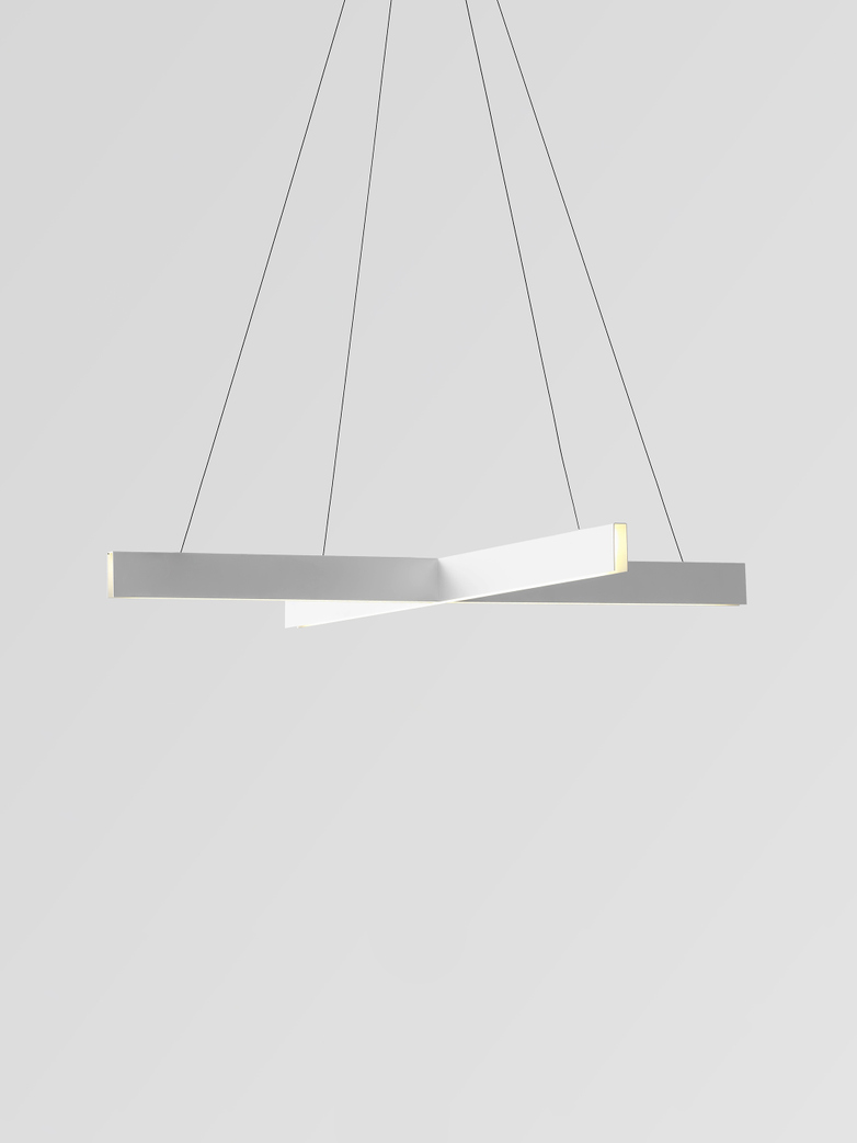Cross Pendant – White