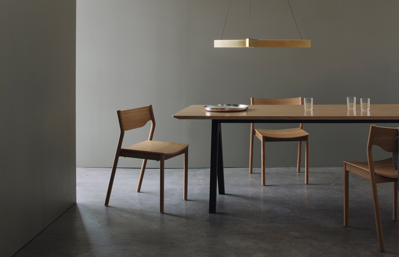 Tri Pendant – Brass