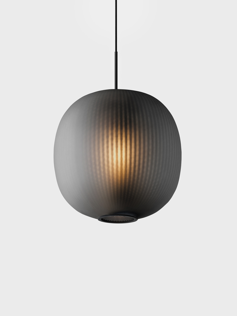 Bloom Pendant – Black – Large