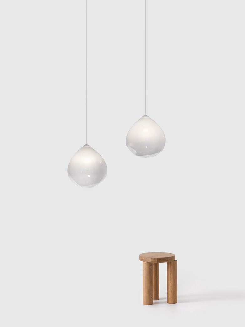 Parison Pendant – White