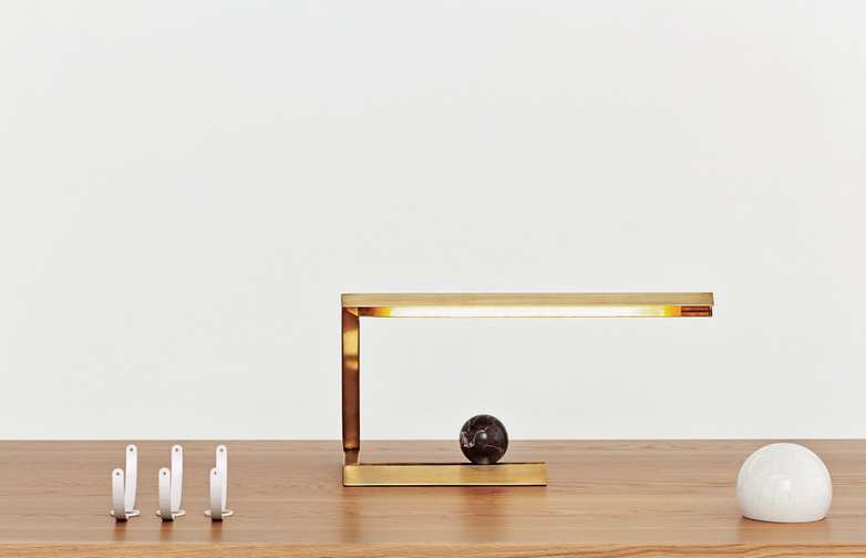 Oud Table Lamp – Brass
