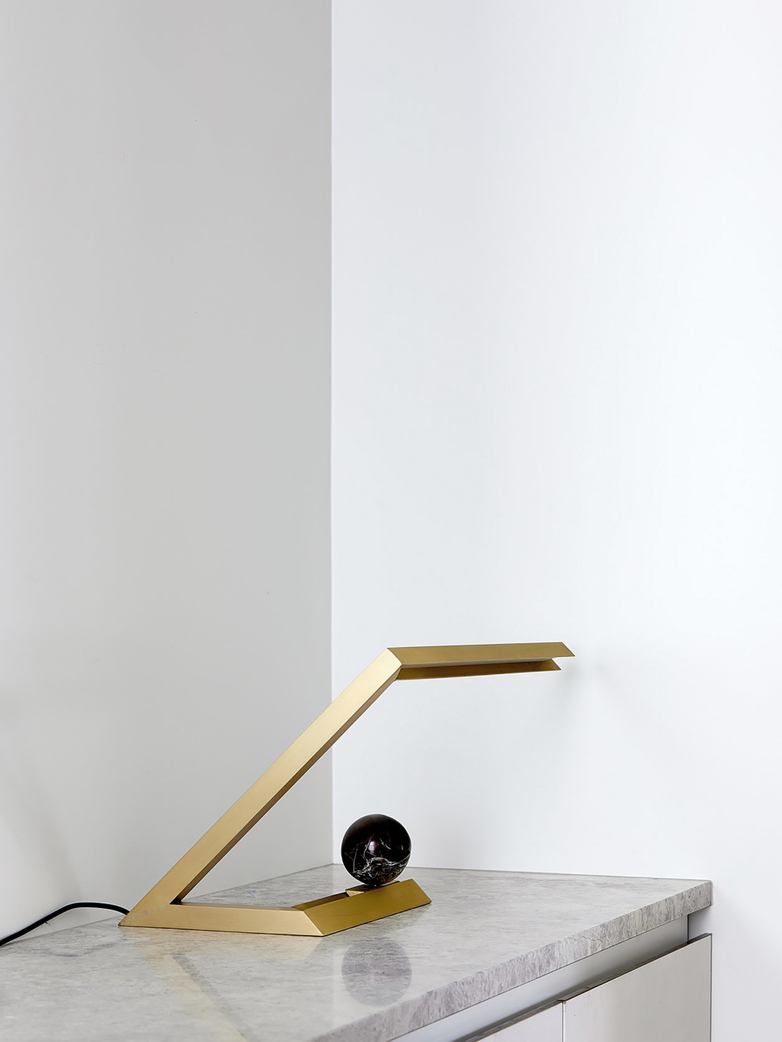 Oud Table Lamp – Brass