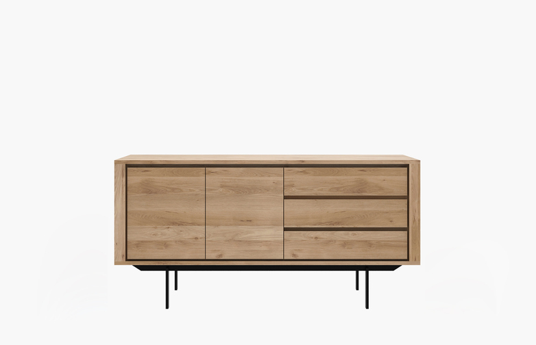 Shadow Sideboard – Black Frame – 2 Doors