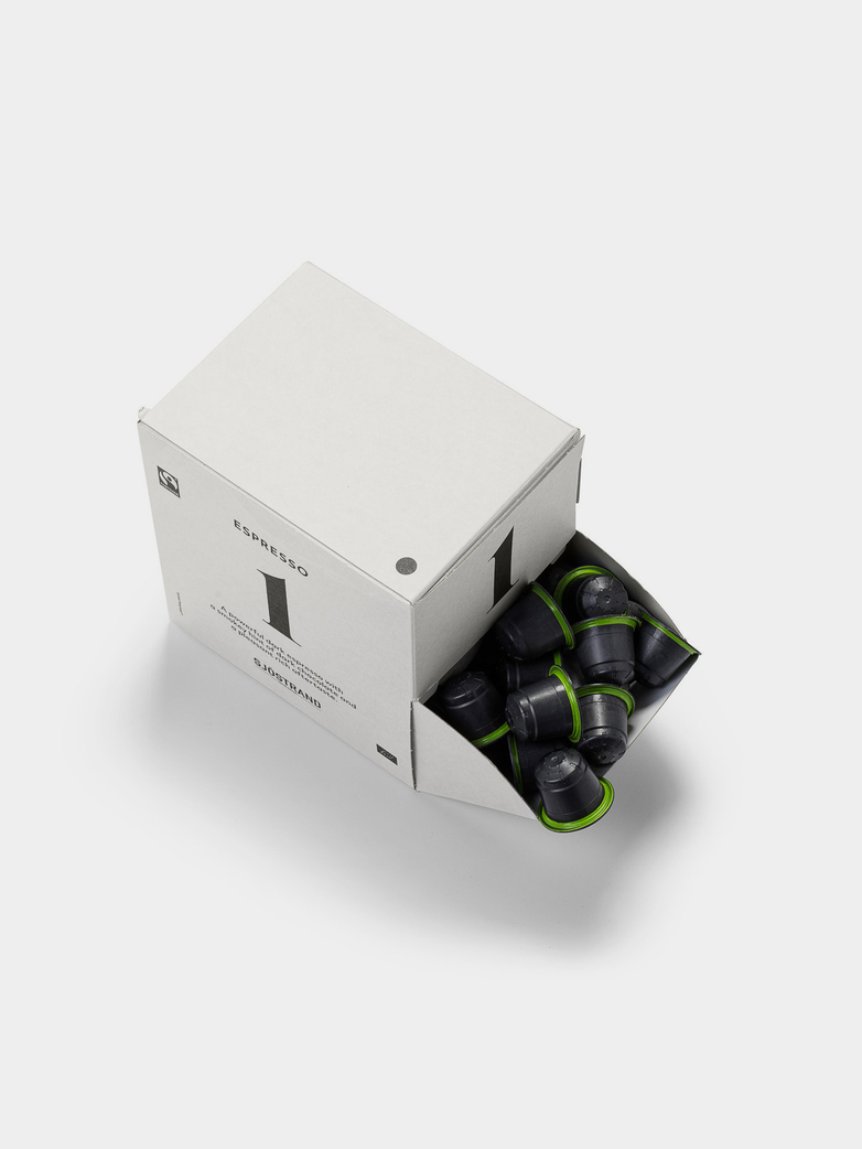 No1 Espresso by Sjöstrand – 100 pcs