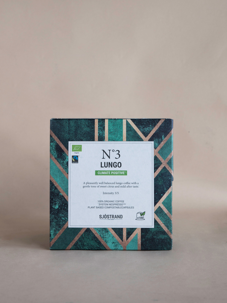 No3 Lungo by Sjöstrand – 100 pcs
