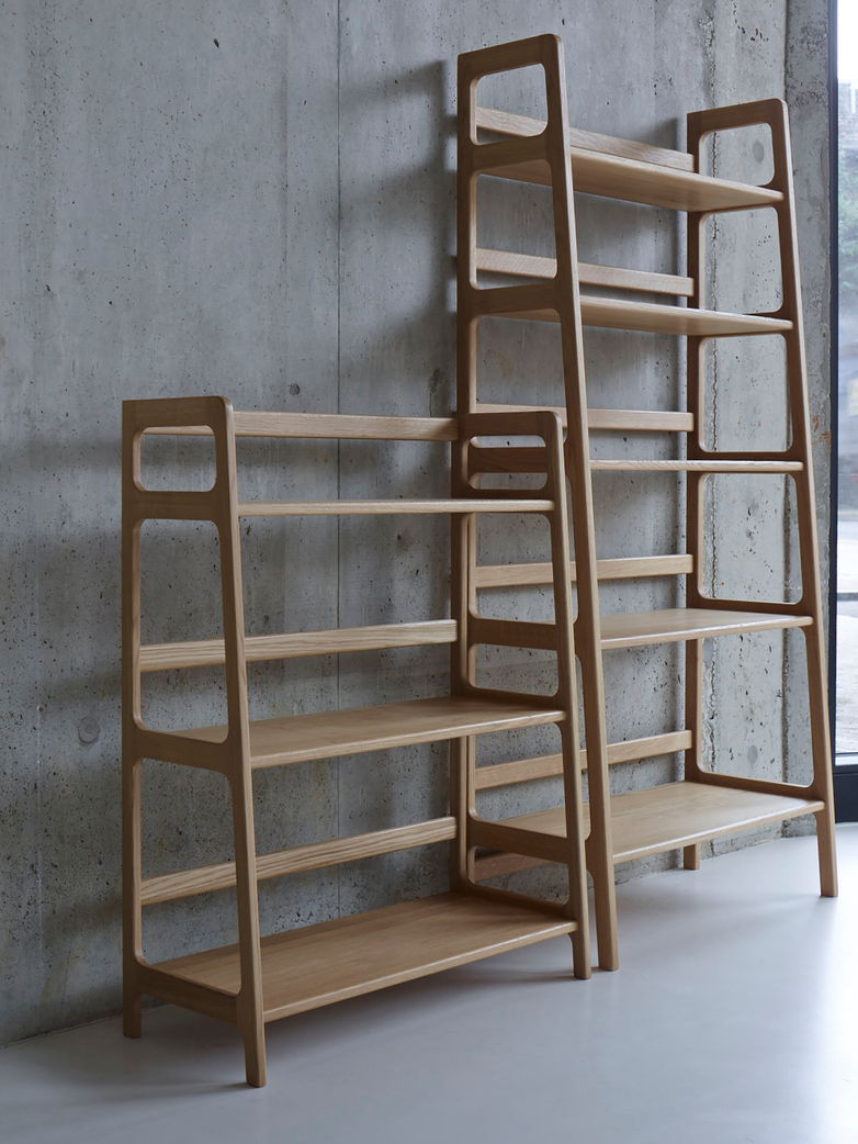 Agnes Shelving High – Oak