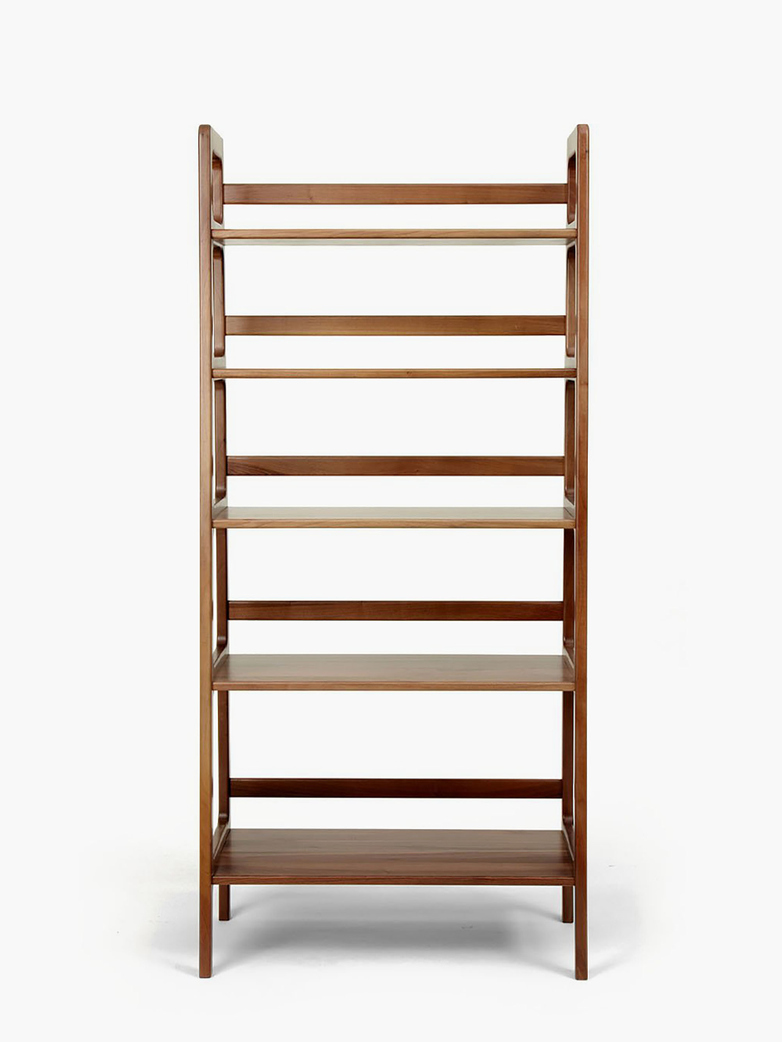 Agnes Shelving High – Walnut