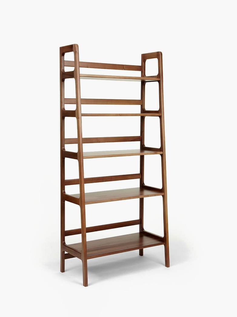 Agnes Shelving High – Walnut