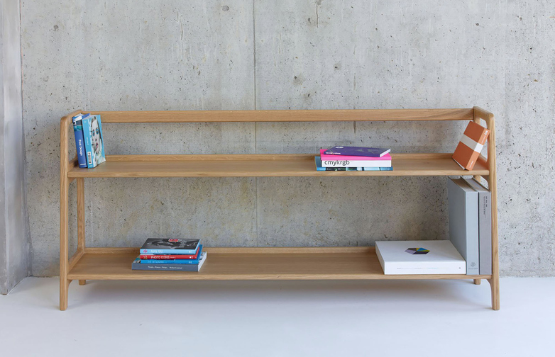 Agnes Long Shelving – Oak