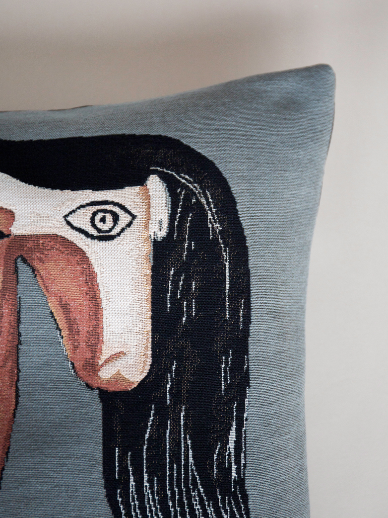 Picasso Cushion – Tete de Femme – 45 x 45