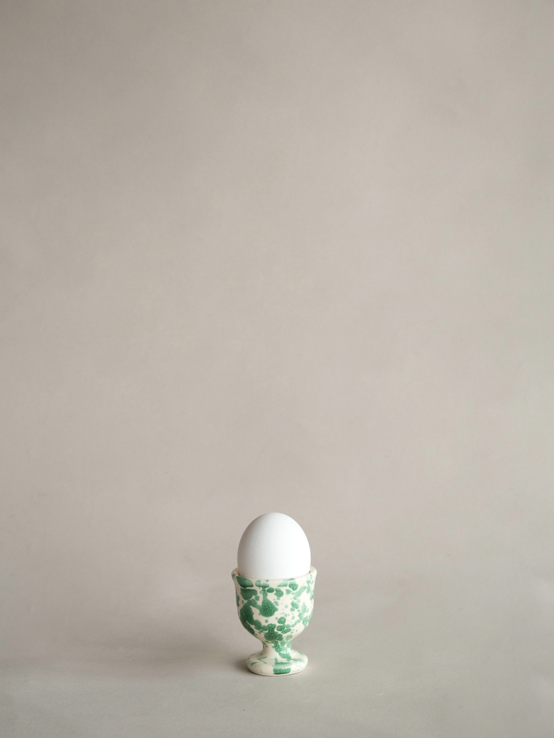 Spruzzi Vivente - Egg Cup - Creme/Green