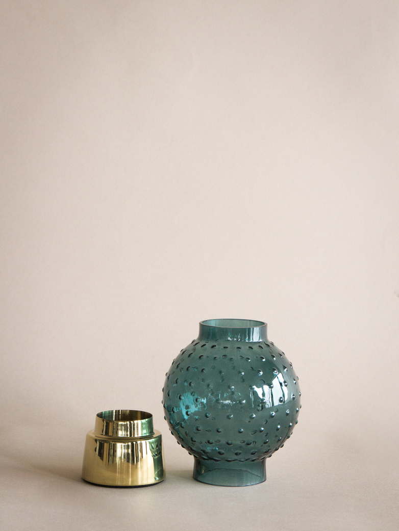 Story Candle Holder – Green