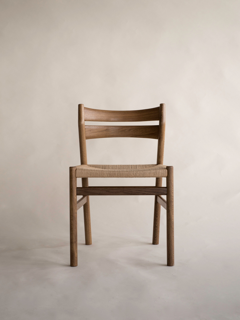 BM1 Chair Børge Mogensen, Smoked Oak