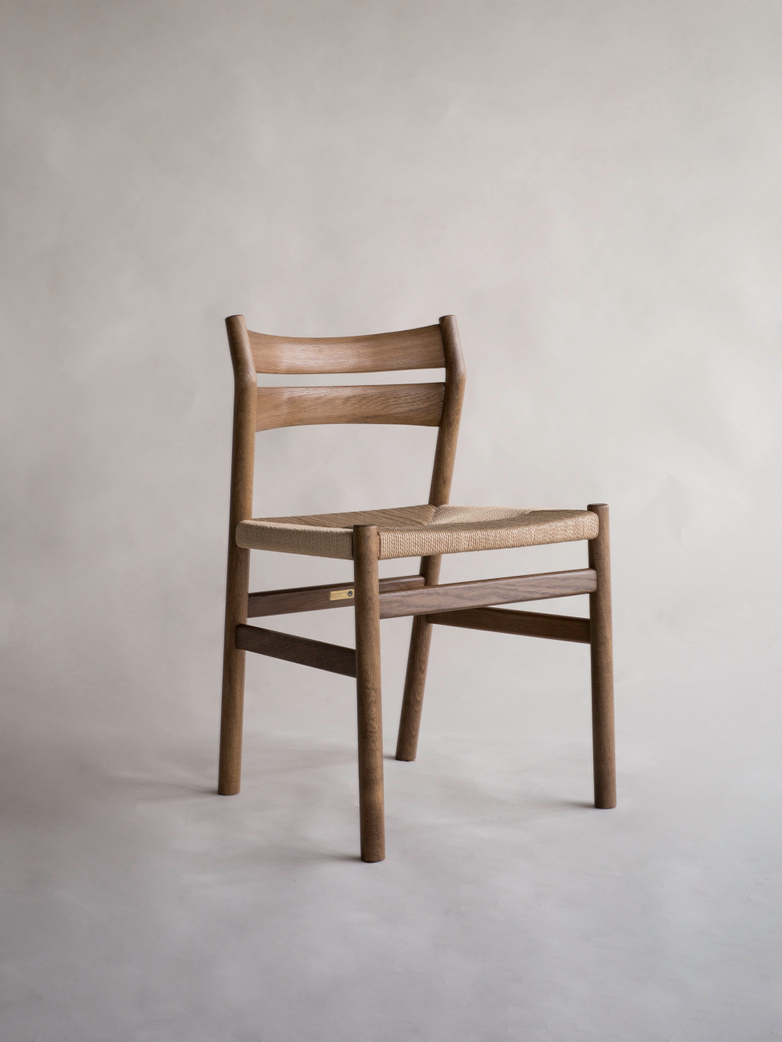 BM1 Chair Børge Mogensen, Smoked Oak