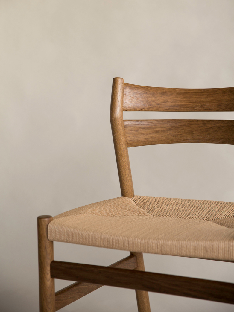 BM1 Chair Børge Mogensen, Smoked Oak