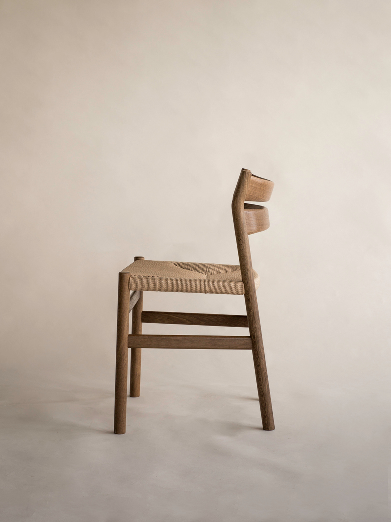 BM1 Chair Børge Mogensen, Smoked Oak