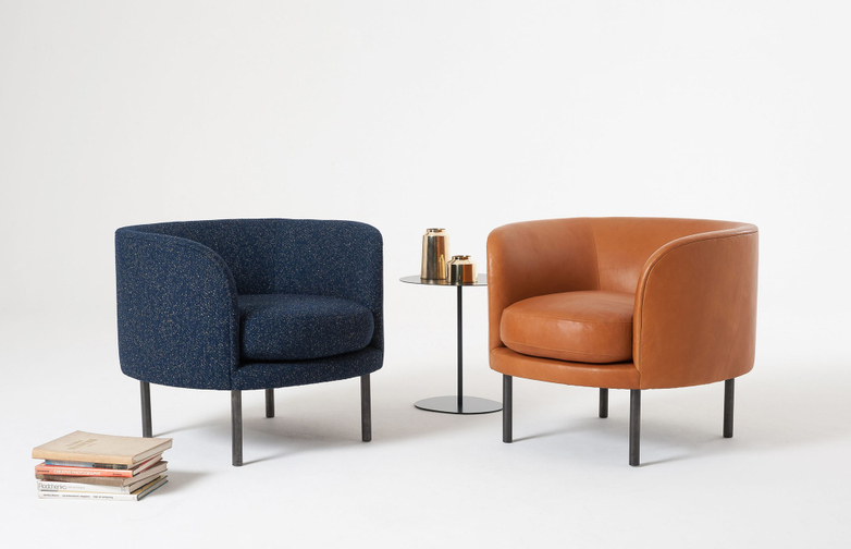 Continuous Armchair Cushion Seat