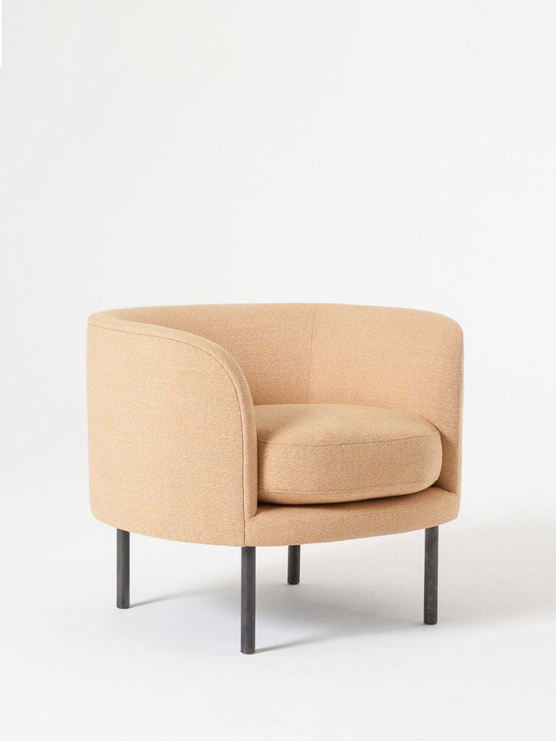 Continuous Armchair Cushion Seat