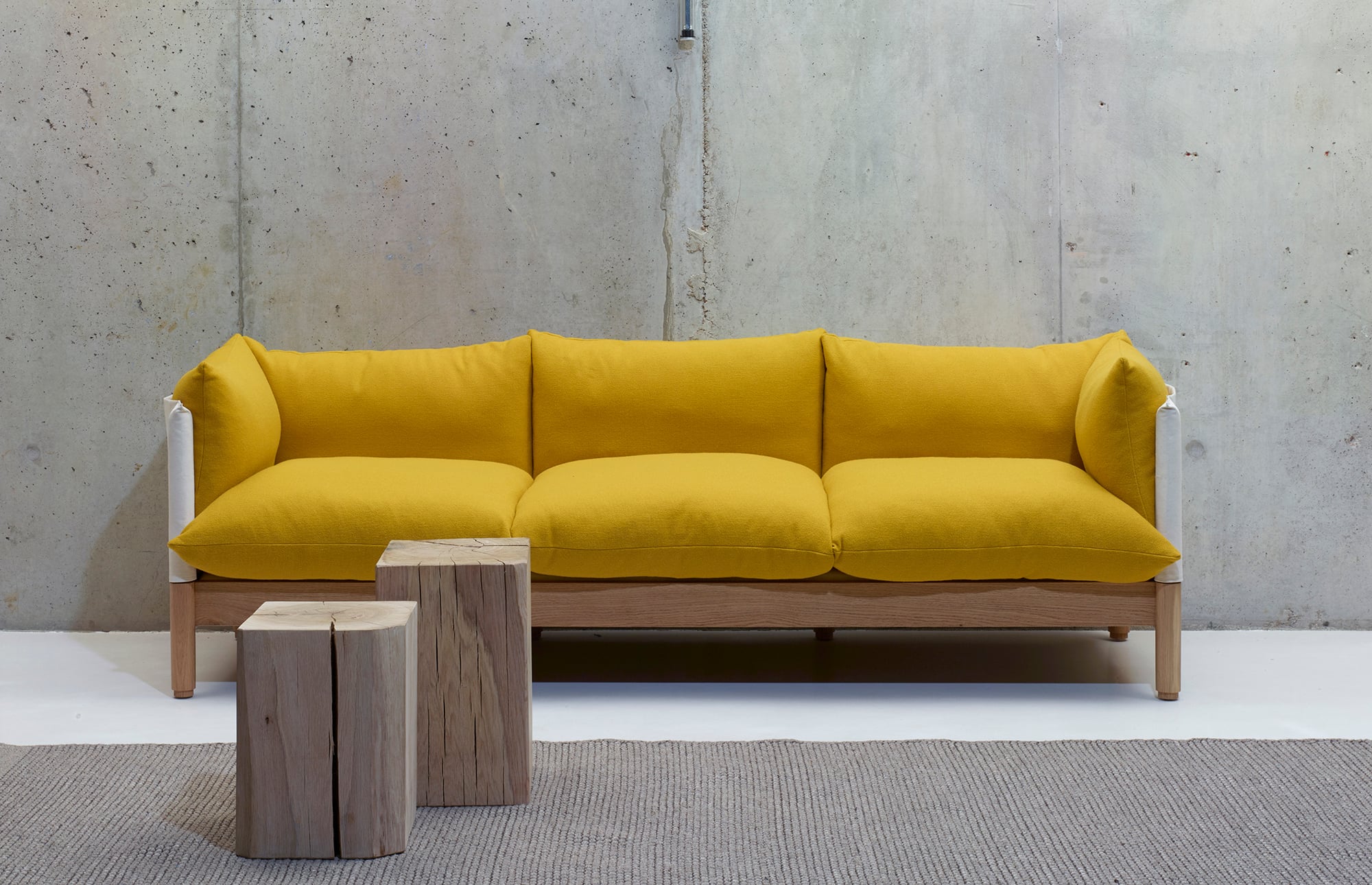30004 6a43b95225 Tepee Three Seat Sofa By Lucy Kurrein For Scp 2 Portrait