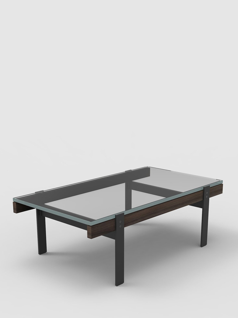 Beam Coffee Table Rectangular – Walnut