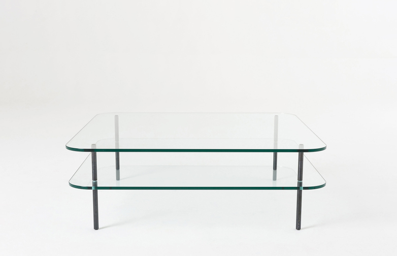 Sax Coffee Table Square – Chrome