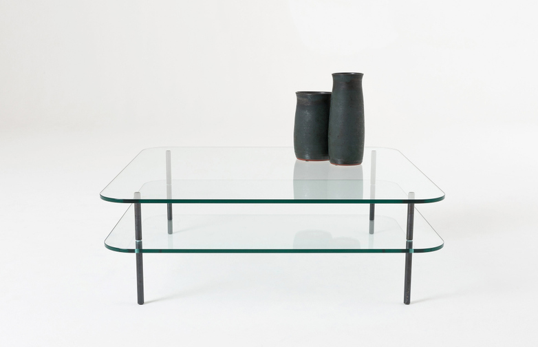 Sax Coffee Table Square – Chrome