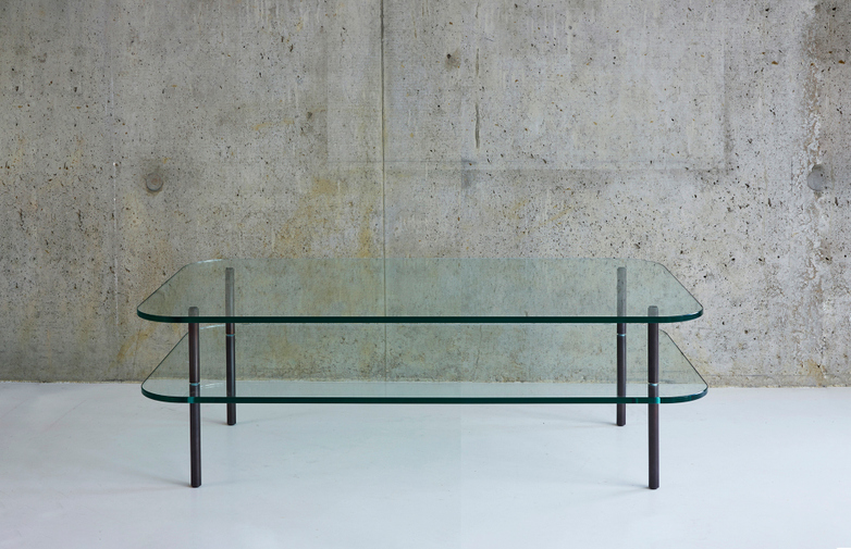 Sax Coffee Table Square – Bronze