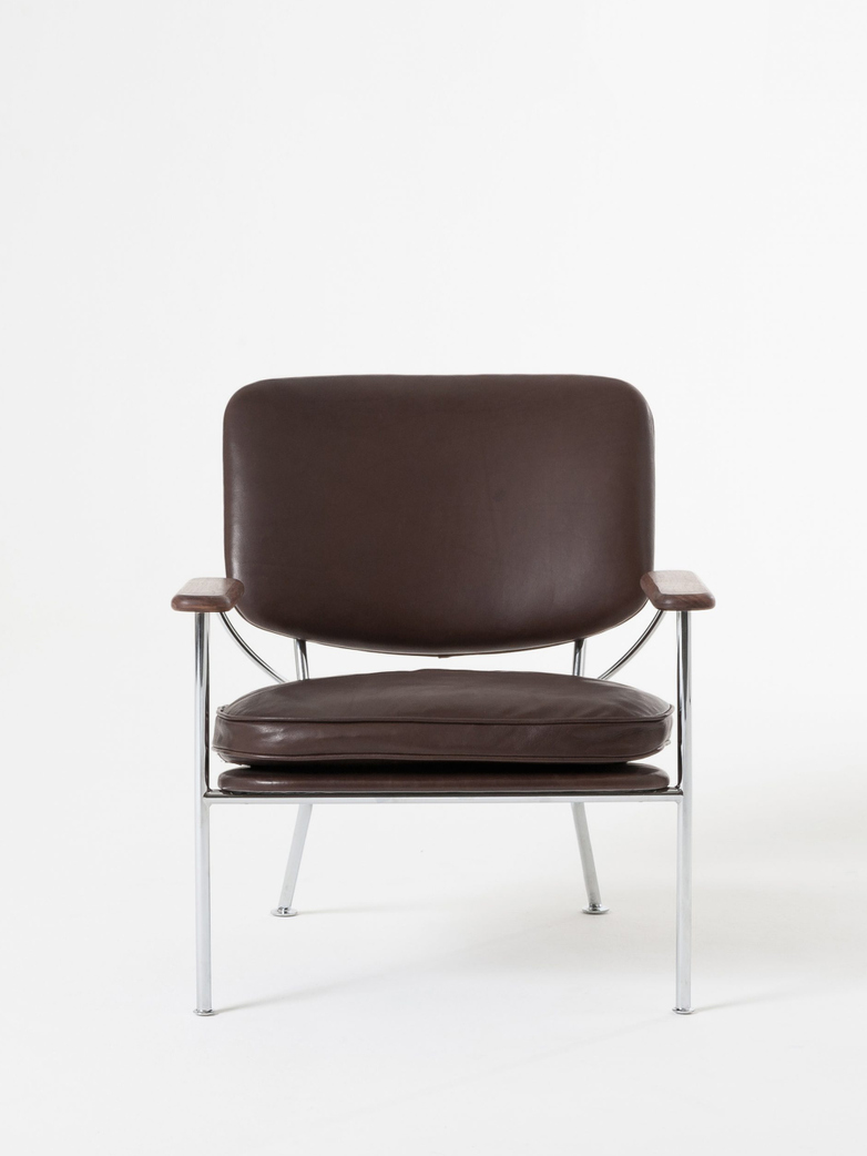 Orlando Armchair – Chrome Frame