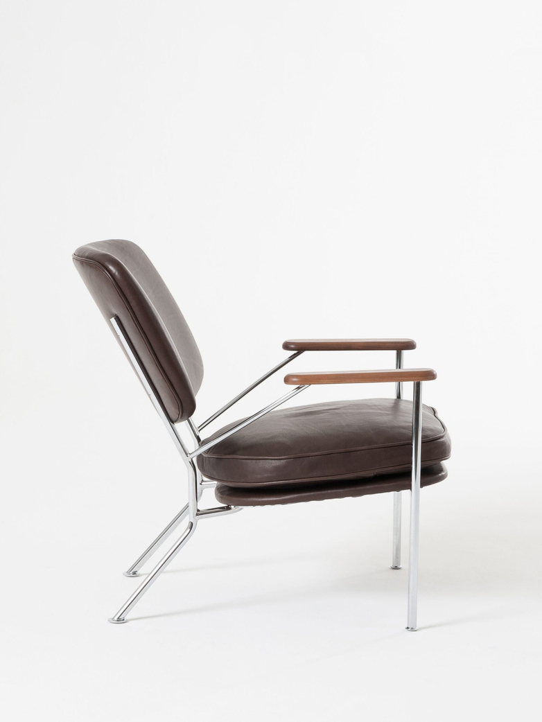 Orlando Armchair – Chrome Frame