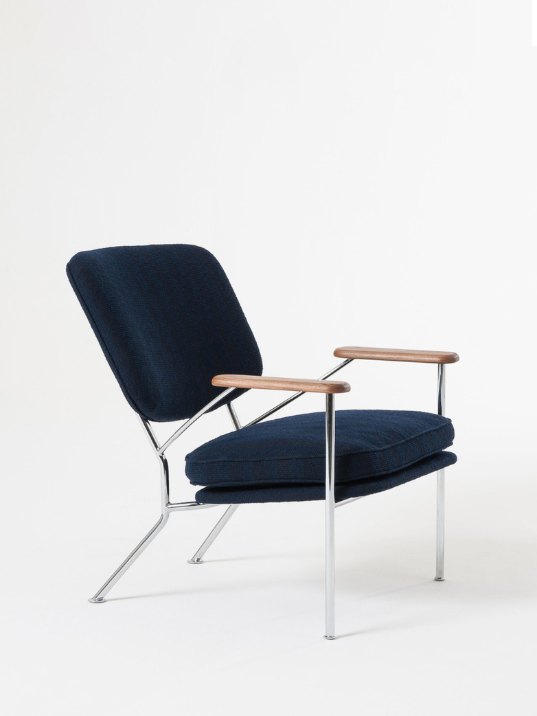 Orlando Armchair – Chrome Frame
